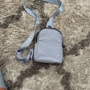 Stylish Gray Crossbody Bag
